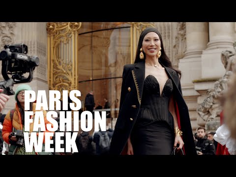 Schiaparelli SHOW l StreetStyle at Paris Fashion Week Winter SS24/25 l Haute Couture